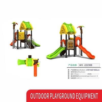 Preschool Playground Equipment Plastic Slide Outdoor YST ISO9001 LLDPE