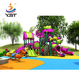 Naughty Fort Playground Equipment Slides , Commercial Playground Slides