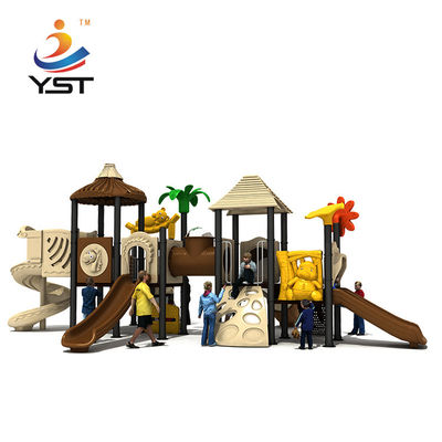PVC Coated Kids Outdoor Play Slide Park Amusement Equipment