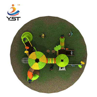 Tree House Outdoor Playground Equipment EN1176 For Amusement Park