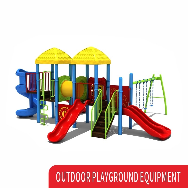Kids Outdoor Playground Equipment ISO14001 For Public Station